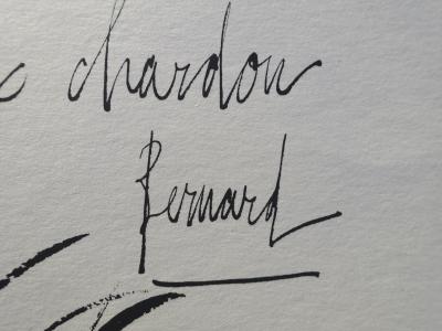 Bernard BUFFET : La fidélité du chardon, Gravure originale signée 2