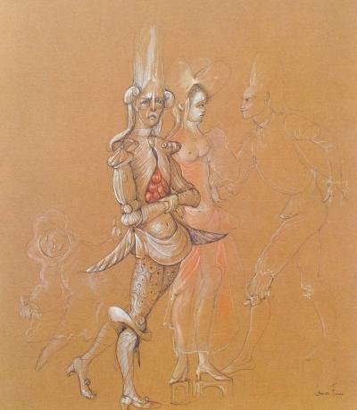 Léonor FINI : Le Gendre, Héliogravure signée, 1980 2