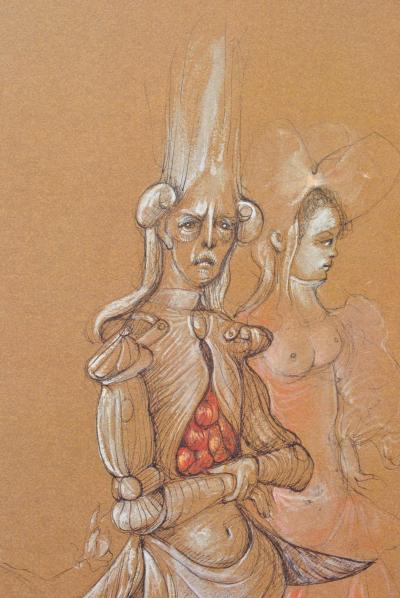 Léonor FINI : Le Gendre, Héliogravure signée, 1980 2