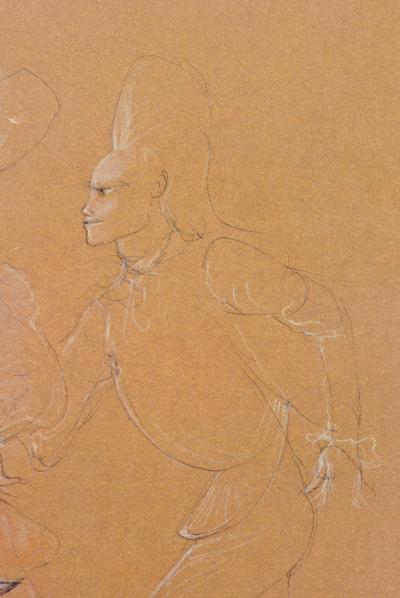 Léonor FINI : Le Gendre, Héliogravure signée, 1980 2