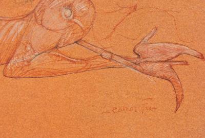Léonor FINI : Le Conquérant, Héliogravure signée, 1980 2