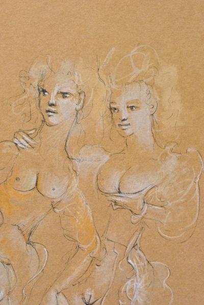 Léonor FINI : Casanova le séducteur, Héliogravure signée, 1980 2