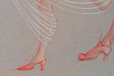 Léonor FINI : La Fuite, Héliogravure signée, 1980 2
