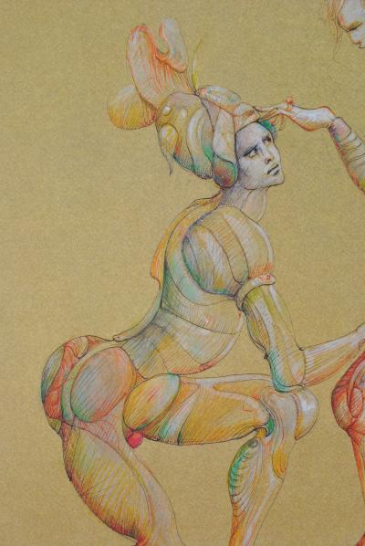 Léonor FINI : La Demande en Mariage, Héliogravure signée, 1980 2
