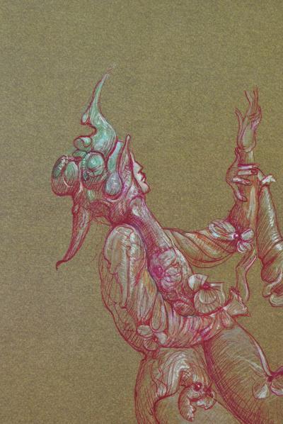 Léonor FINI : Tango érotique, Héliogravure signée, 1980 2