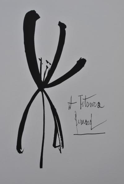 Bernard BUFFET : A Tetsuro, Gravure originale signée 2