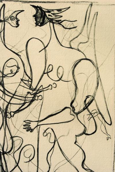 Georges BRAQUE : Le couple, Héliogravure, 1950 2