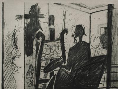 Georges BRAQUE : L'atelier du peintre, Héliogravure, 1950 2