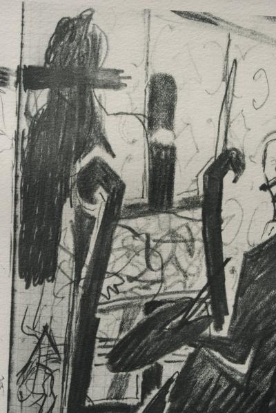 Georges BRAQUE : L'atelier du peintre, Héliogravure, 1950 2
