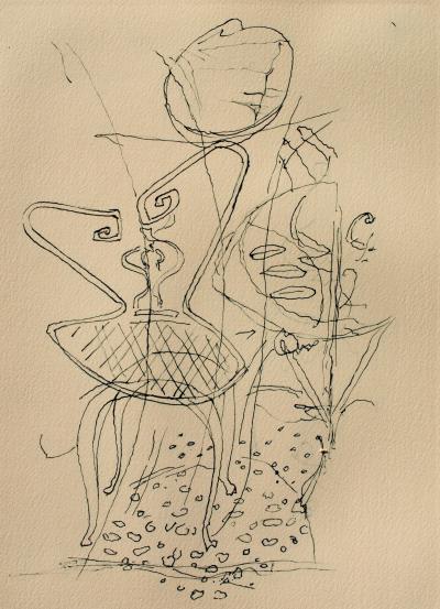 Georges BRAQUE : Le jardin d'hiver, Héliogravure, 1950 2