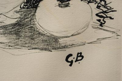 Georges BRAQUE : Nature morte à la pomme, Héliogravure signée 2