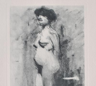 Albert MARQUET : Nu debout, Gravure signée 2