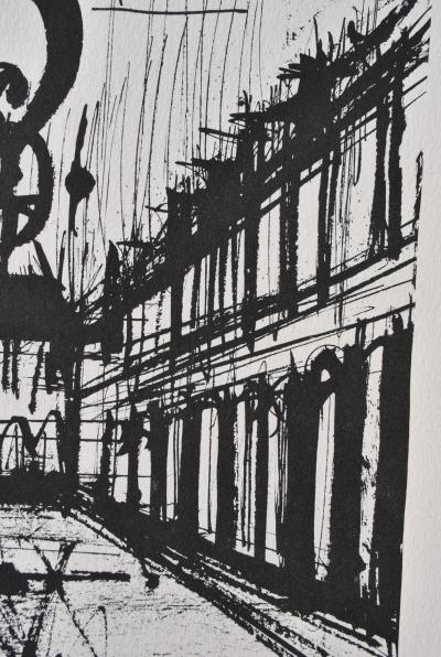 Bernard BUFFET : Place des Vosges, Gravure originale signée 2