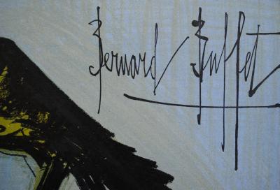 Bernard BUFFET : Les Oiseaux, Lithographie originale signée, 1967, MOURLOT 2