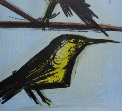 Bernard BUFFET : Les Oiseaux, Lithographie originale signée, 1967, MOURLOT 2