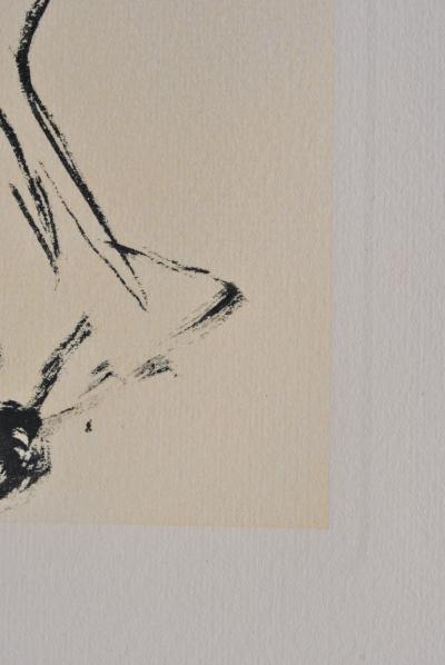 Albert MARQUET : Femme nue se coiffant , Gravure signée 2