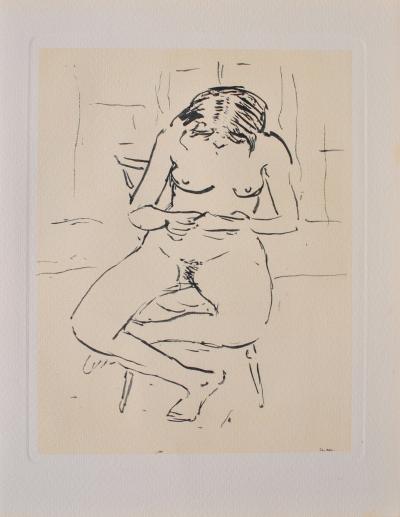 Albert MARQUET : Femme nue  , Gravure signée 2