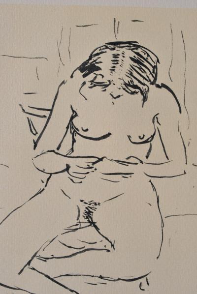 Albert MARQUET : Femme nue  , Gravure signée 2