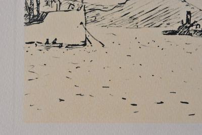 Albert MARQUET : Le port à Tunis, Gravure signée 2