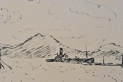 Albert MARQUET : Le port à Tunis, Gravure signée 2