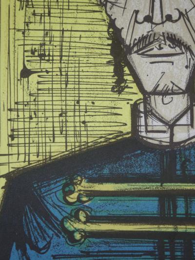 Bernard BUFFET : Intendant Dollon, Lithographie originale 2