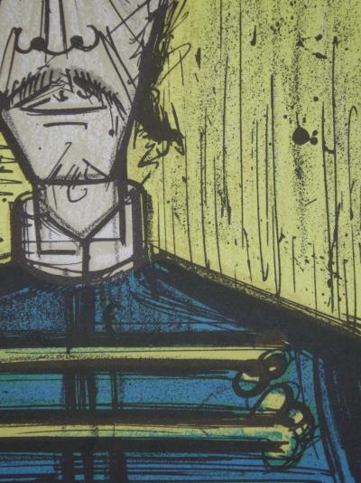 Bernard BUFFET : Intendant Dollon, Lithographie originale 2