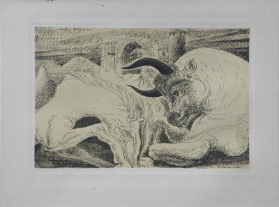 André MASSON : Souvenir de Medinacelli, Gravure signée, 1951 2