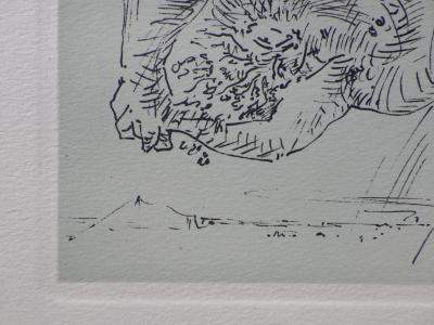 André MASSON : L'Idylle, Gravure signée, 1951 2