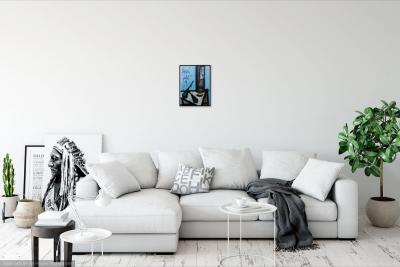 Bernard BUFFET : Nature morte à la bouteille, Lithographie originale signée, 1967, MOURLOT 2