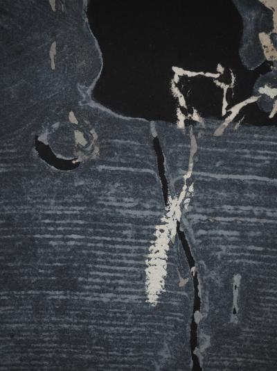François Xavier FAGNIEZ : Le pélican - Gravure originale signée 2