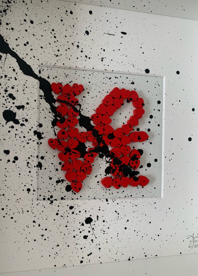 Andrea Van Der Hoeven - Love My Stain - Acrylique sur bois 2