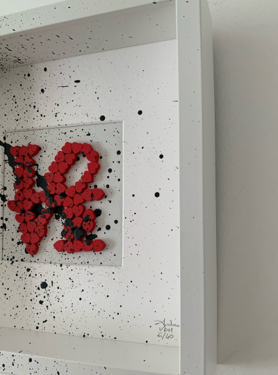 Andrea Van Der Hoeven - Love My Stain - Acrylique sur bois 2