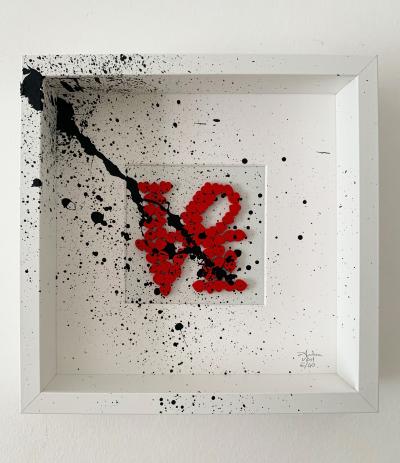 Andrea Van Der Hoeven - Love My Stain - Acrylique sur bois 2