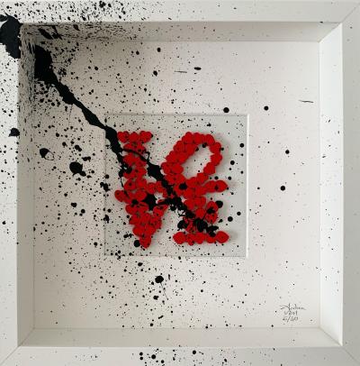 Andrea Van Der Hoeven - Love My Stain - Acrylique sur bois 2