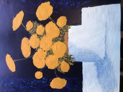 Patrick REAULT - Le bouquet, lithographie 2