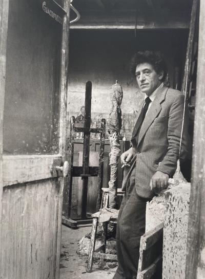 Denise Colomb - Alberto Giacometti 1954 - Tirage argentique 2