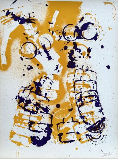 Arman (1928-2005) - Accumulation - Lithographie originale signée au crayon 2