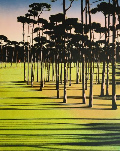 Daniel SCIORA - Parcours, 1990 - Lithographie originale signée 2
