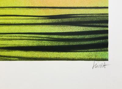 Daniel SCIORA - Parcours, 1990 - Lithographie originale signée 2