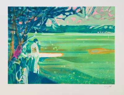 Paul AMBILLE - L’approche, 1995 - Lithographie originale signée 2