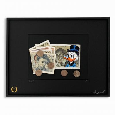 Cisco - Rupin, 2026 - Acrylique sur billet 2