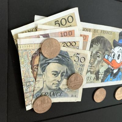 Cisco - Rupin, 2026 - Acrylique sur billet 2