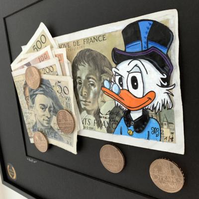 Cisco - Rupin, 2026 - Acrylique sur billet 2