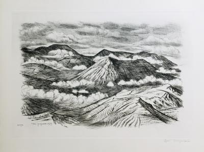 André JACQUEMIN - Les Vosges, 1979, Eau-forte originale signée 2