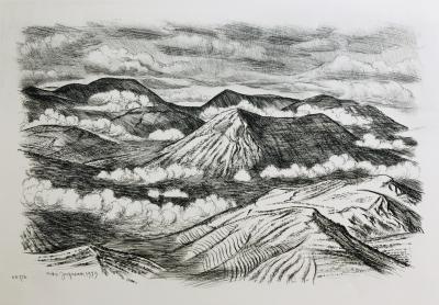 André JACQUEMIN - Les Vosges, 1979, Eau-forte originale signée 2