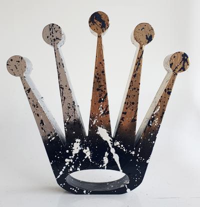SPACO -  king Rolex, 2024 - Sculpture pop street art 2