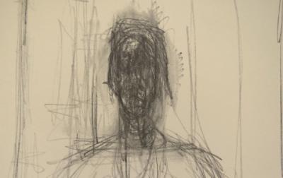 Alberto Giacometti (d’après) - Dessins - Affiche lithographique originale 2