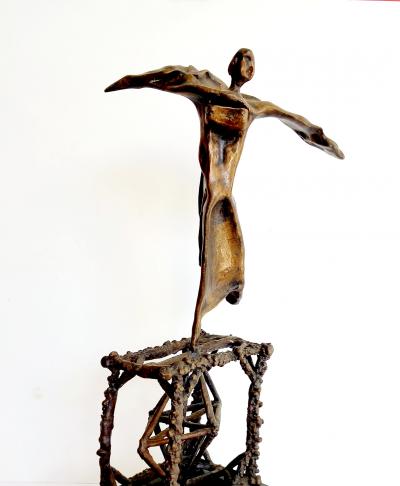 Salvador DALI (d'après) - Gala Gradiva, 1970 - Sculpture en bronze 2
