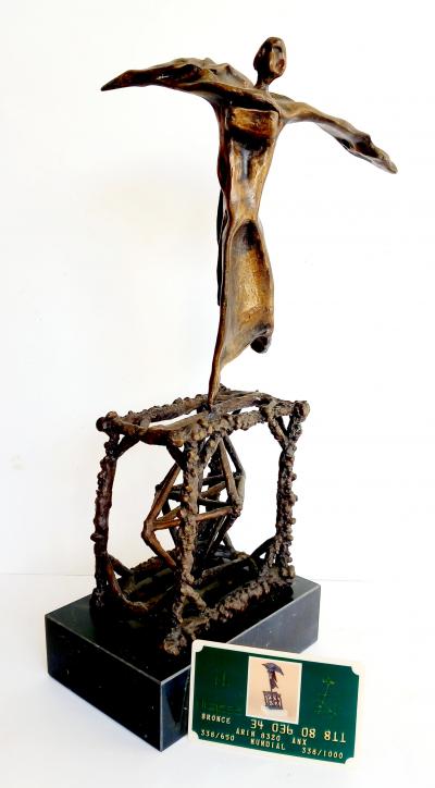 Salvador DALI (d'après) - Gala Gradiva, 1970 - Sculpture en bronze 2