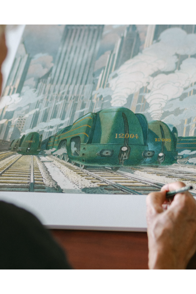 François SCHUITEN, La Type 12 - New-York, 2024, offset 2